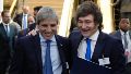 Luis Caputo y Javier Milei.