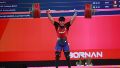 El pesista venezolano Ángel Rodríguez consiguió levantar 203 kilos en envión