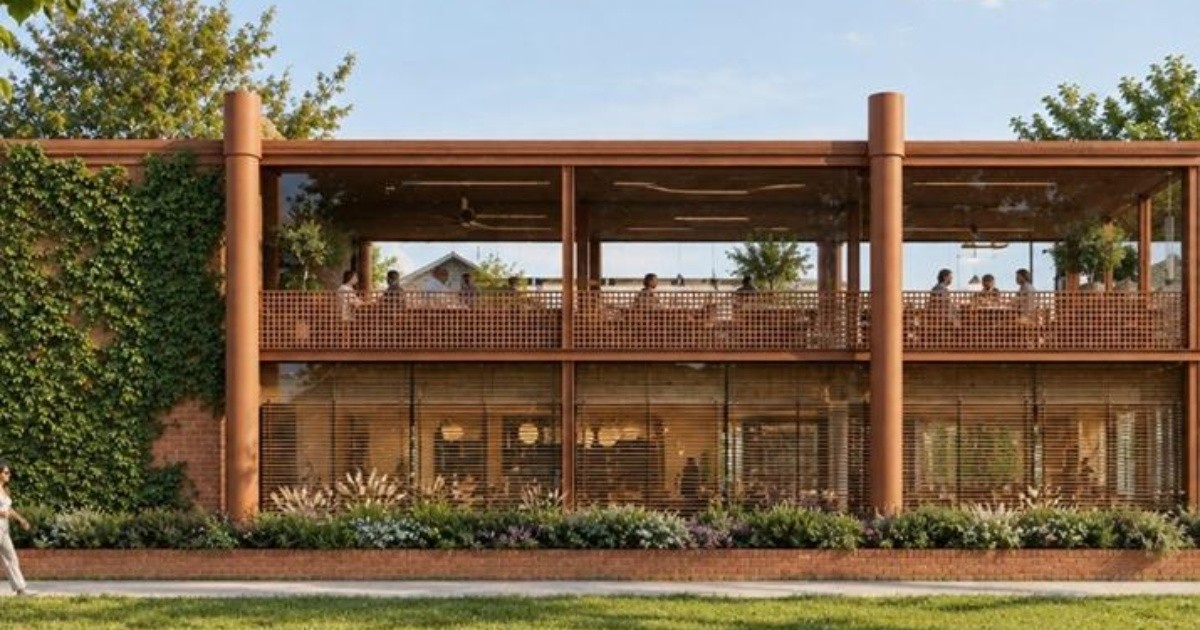 Cómo será el nuevo espacio gastronómico que proyectan en el antiguo gimnasio vidriado de la costanera de Rosario | Ecos365