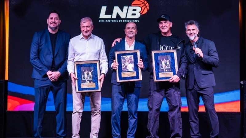 Pichi Campana, Oveja Hernández y Marcelo Milanesio, homenajeados.