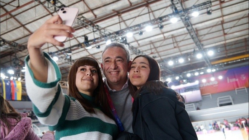 Javkin celebró que los rosarinos se acerquen en masa a disfrutar de los Juegos Suramericanos.