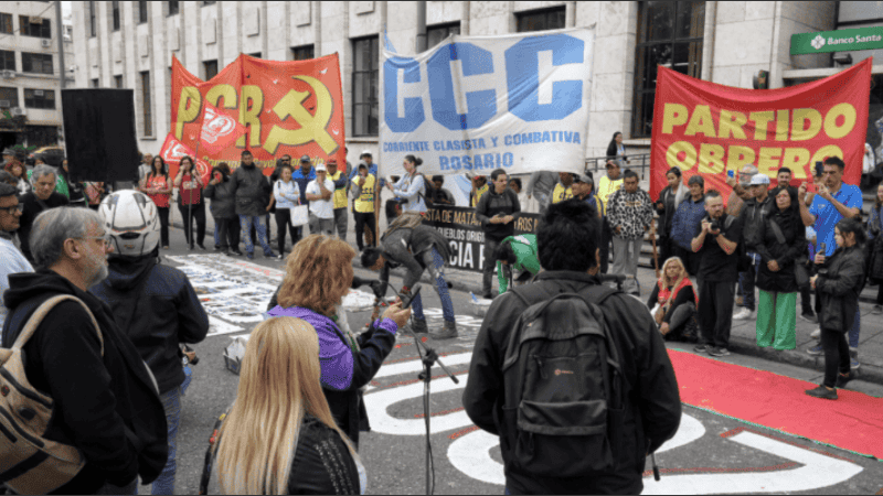 La Marcha de la Bronca se realizará este sábado en Rosario, con concentración en plaza San Martín y llegada a plaza 25 de Mayo.