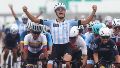 Julieta Benedetti ganó la medalla dorada en la prueba femenina de ciclismo de ruta de los Juegos Suramericanos.