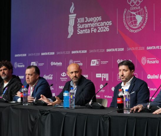 Representantes de la hotelería y la gastronomía, junto con autoridades provinciales y del Comité Organizador de los Juegos Suramericanos 2026.