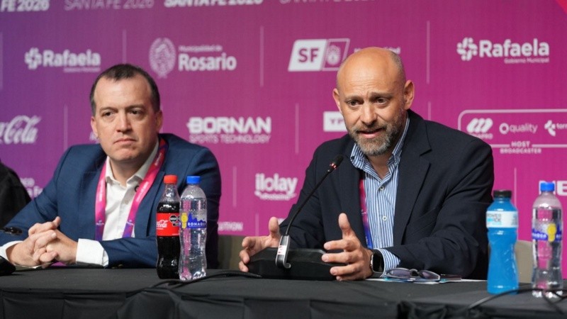 Representantes de la hotelería y la gastronomía, junto con autoridades provinciales y del Comité Organizador de los Juegos Suramericanos 2026.