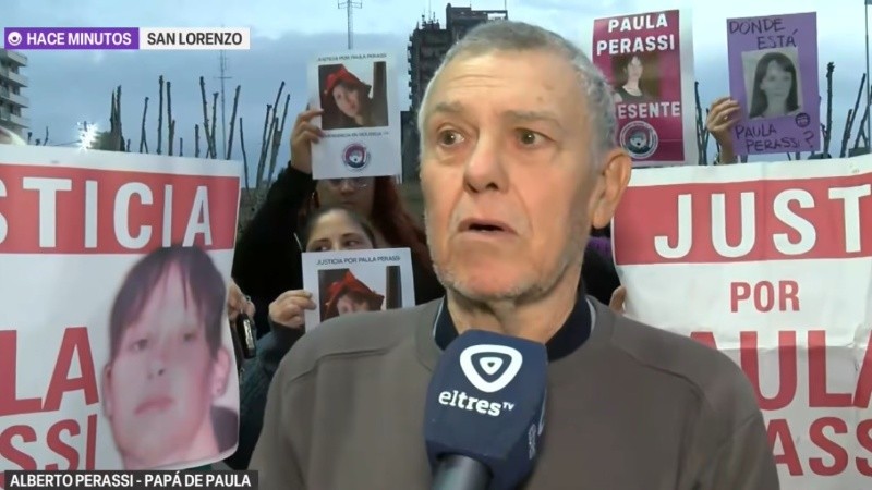 Alberto Perassi sigue luchando.