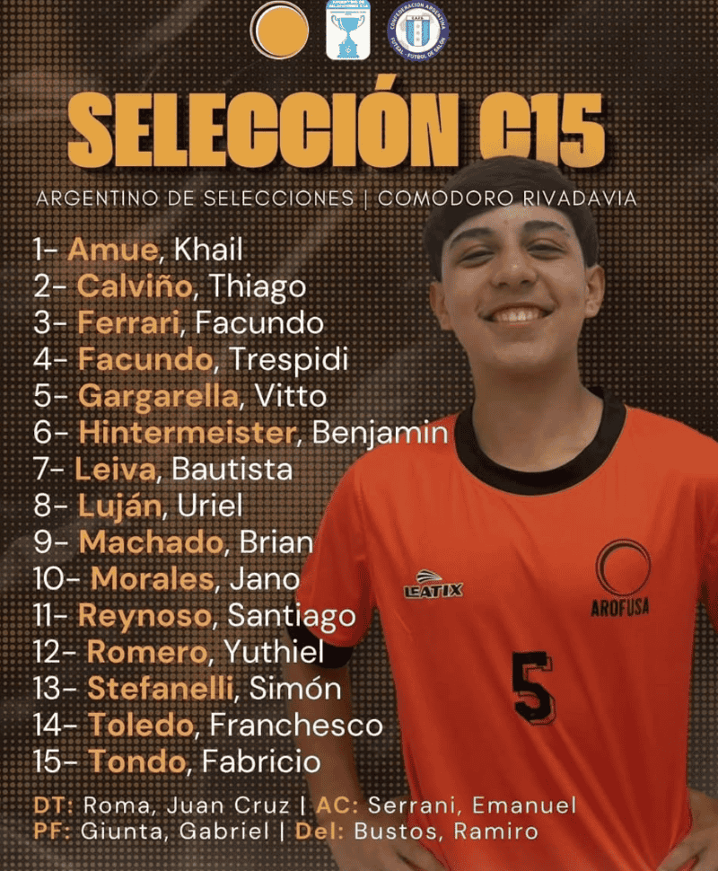 &nbsp;El plantel que representa a Rosario en el Argentino de Selecciones.