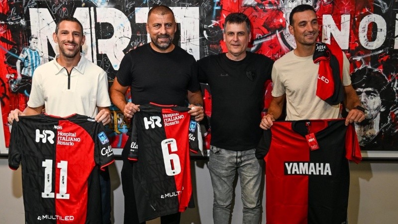 El encuentro entre leprosos se dio post partido de la selección (NOB).