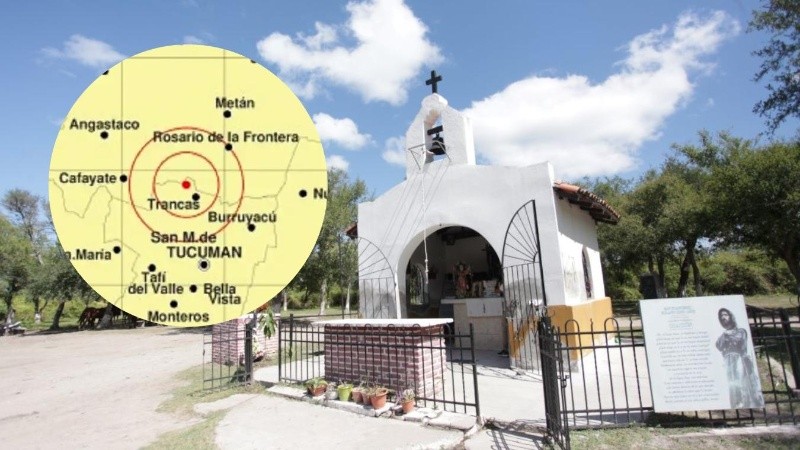 Una postal del municipio de Trancas (Tucumán)