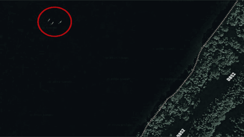 No son barcos: las tres siluetas del Lago Ness que nadie puede explicar.