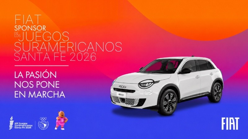 FIAT es sponsor oficial de los Juegos Suramericanos 2026