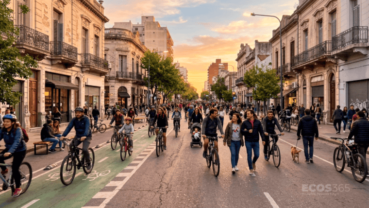 Día Mundial Sin Auto: la movilidad sin coches mueve miles de millones y Rosario ya suma bicisendas