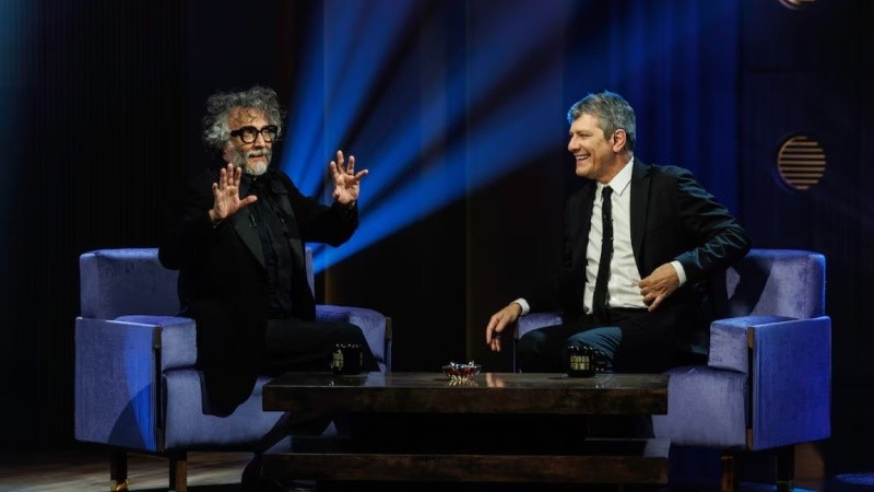 EL artista estuvo como invitado al programa de Pergolini