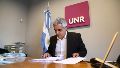 Bartolacci es rector de la UNR y titular del Consejo Interuniversitario Nacional.