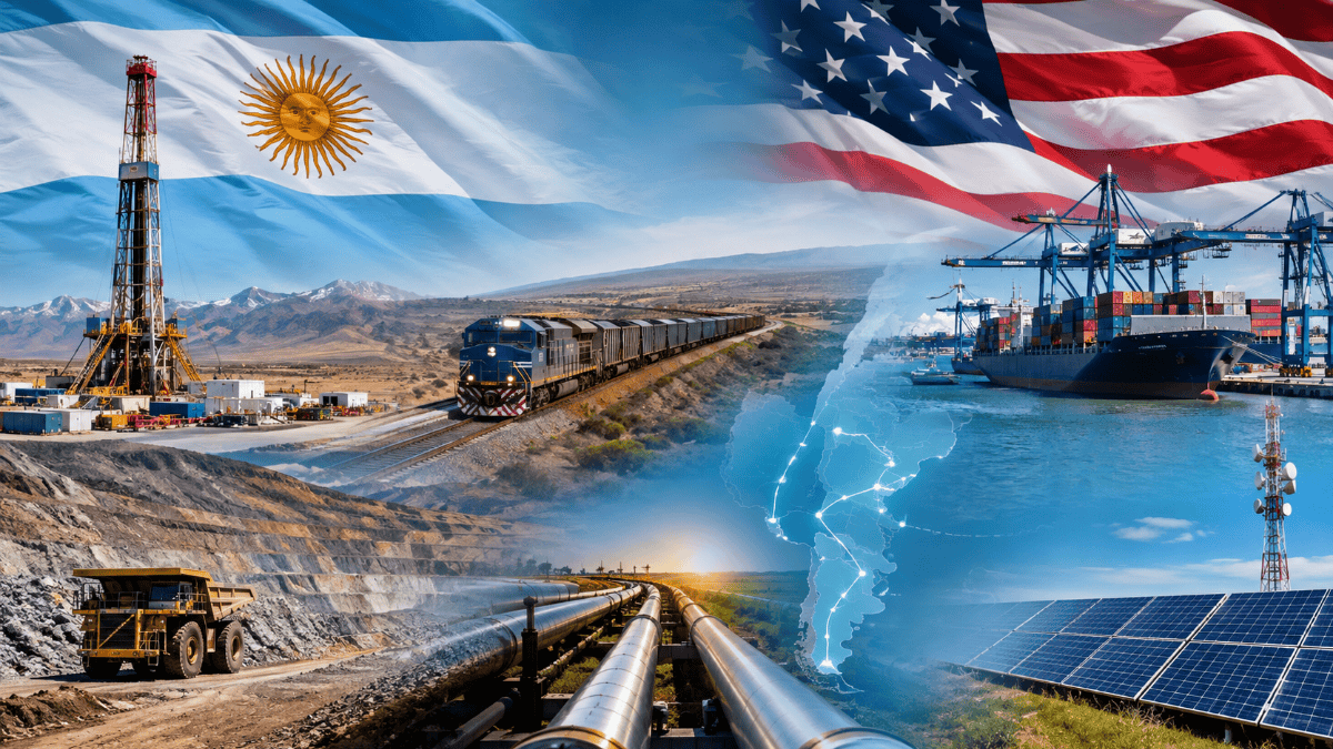 Argentina y Estados Unidos redibujan el mapa de la infraestructura regional: las claves