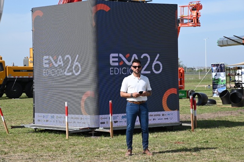 Juan Manuel Almada, principal organizador de EXA 2026&nbsp;