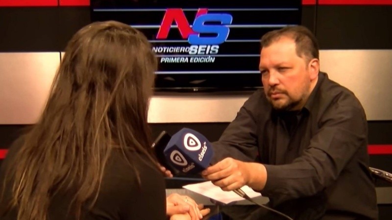 Carmen contó su historia desde Bariloche. Foto: El Seis TV.