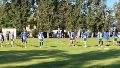El entrenamiento del Canalla en el calor santiagueño. (Foto: X / @FerrettiGuille)