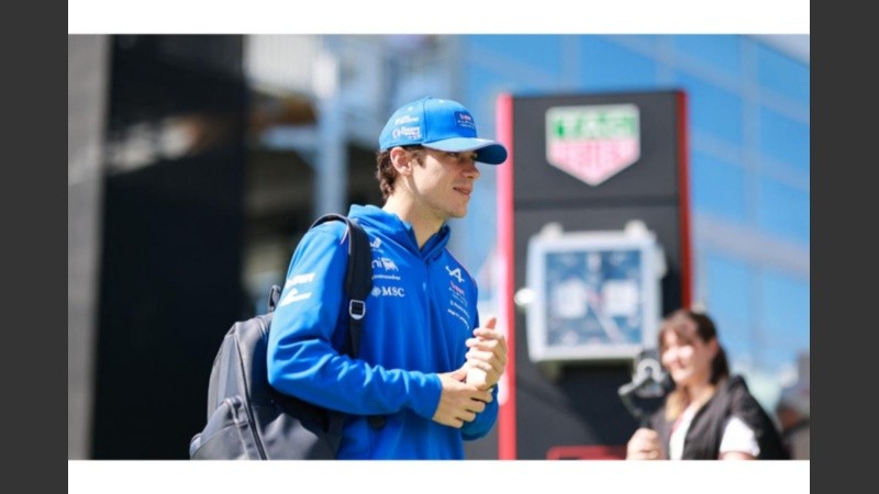 Colapinto se prepara para el GP de Baréin que se desarrollará en Malasia.