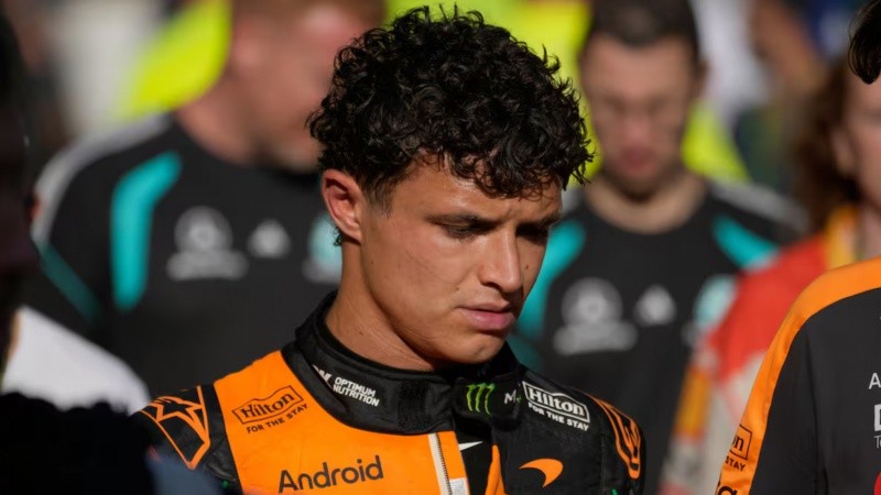 Lando Norris pidió que le apliquen una sanción a Franco Colapinto por el choque que lo dejó fuera de carrera en el circuito de Bakú.