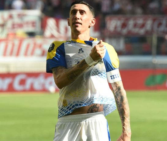 Di María anotó el 2 a 1.