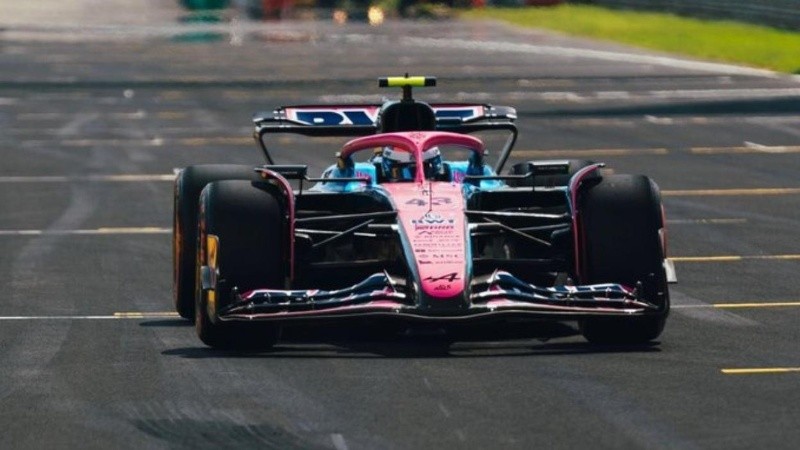 Alpine emitió un comunicado tras la carrera en Bakú.