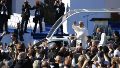 El papa León XIV en su visita a Francia (EFE)