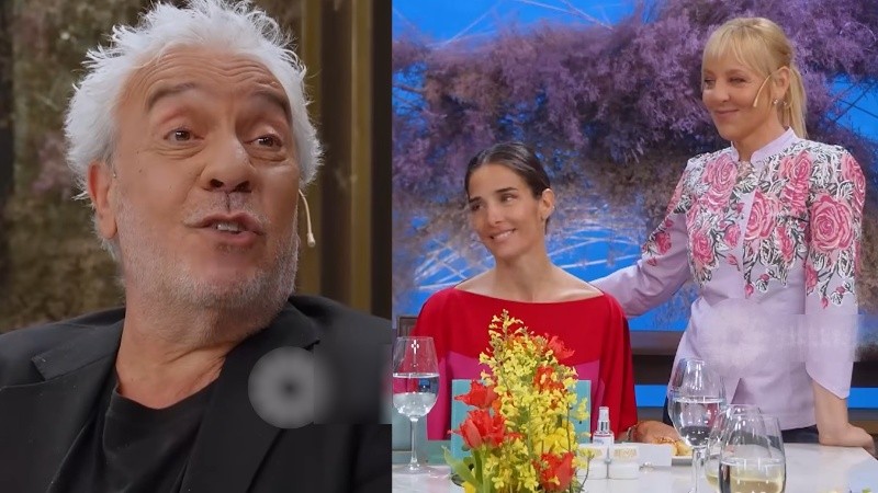 El actor Coco Sily les reveló su sueño a Juana Viale y a Jimena Monteverde (captura de video)