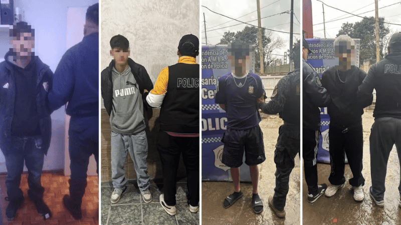 Los detenido.&nbsp;