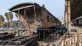 El material rodante que iba a ser destinado al museo, en completo abandono. (@TrenRodante)
