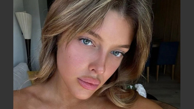 La influencer se emocionó