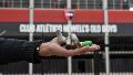 Los cartuchos que dejó la intervención policial en el Coloso (Alan Monzón/Rosario3)