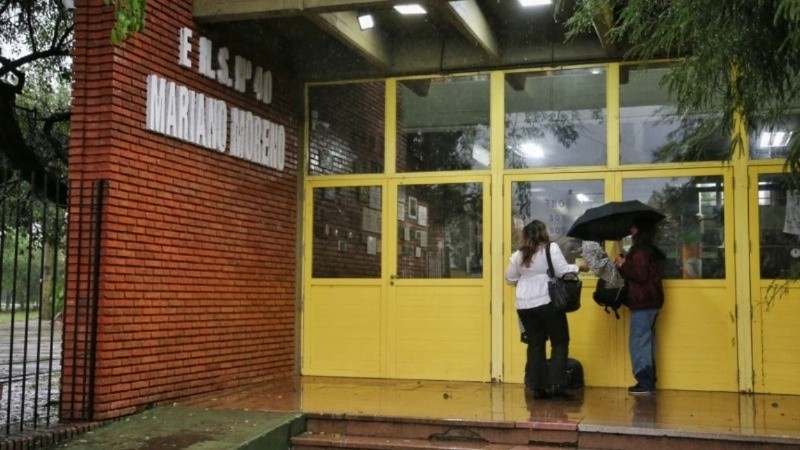 Escuela Mariano Moreno. Foto Alan Monzón/Rosario3