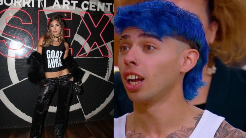 La influencer desmintió romance con el cantante