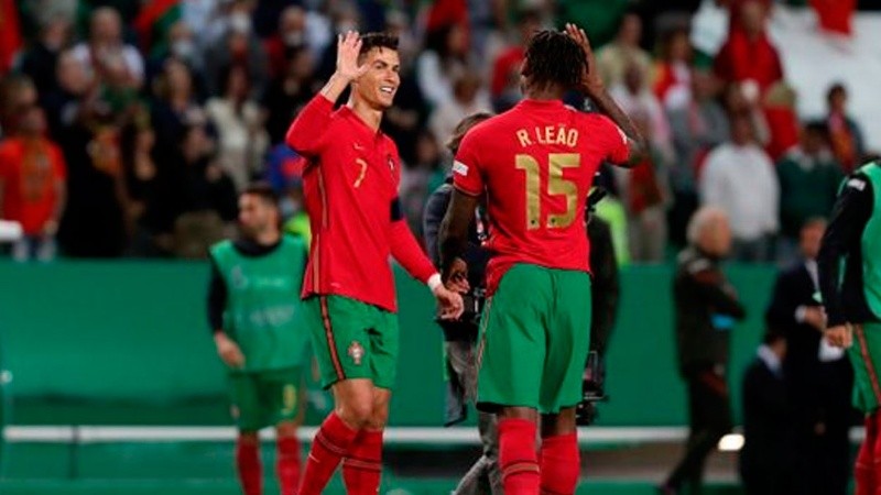 Rafa Leao, el nuevo 7 de Portugal.