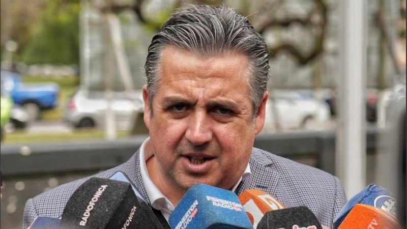 El ministro de Seguridad provincial Pablo Cococcioni.
