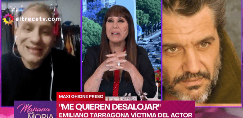 &nbsp;Captura de pantalla de la entrevista televisiva.