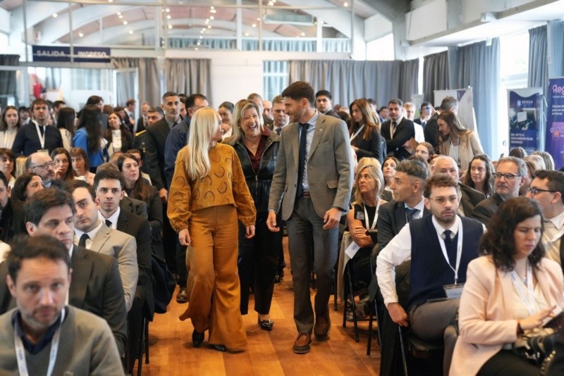 Pullaro junto a la ministra Monteoliva y la jefa de fiscales Vranicich&nbsp;