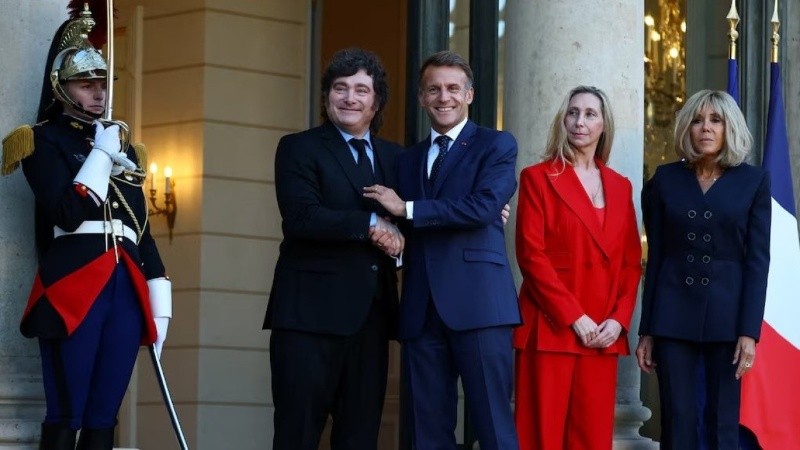 Milei participó de Argentina Week París.