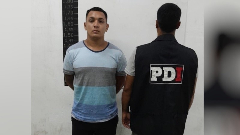 Cristian Rodolfo López, acusado como presunto coautor del asesinato del arquitecto Joaquín Pérez.