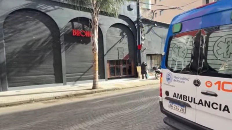 El bar donde ocurrió el accidente laboral.