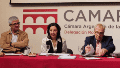 Gisela Minervino, en la asamblea que la convirtió en presidenta de la Cámara Argentina de la Construcción, delegación Rosario.
