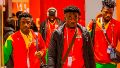 La selección de Burkina Faso rumbo a Argentina.