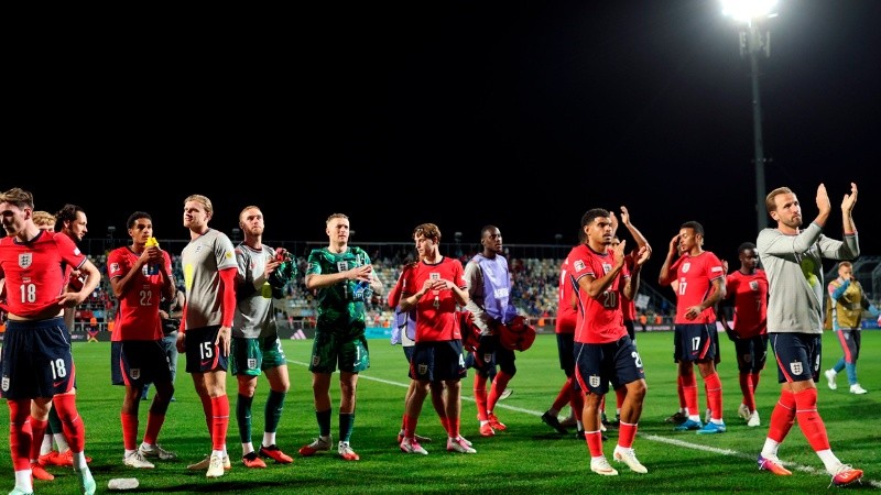 Inglaterra aplastó a Croacia.