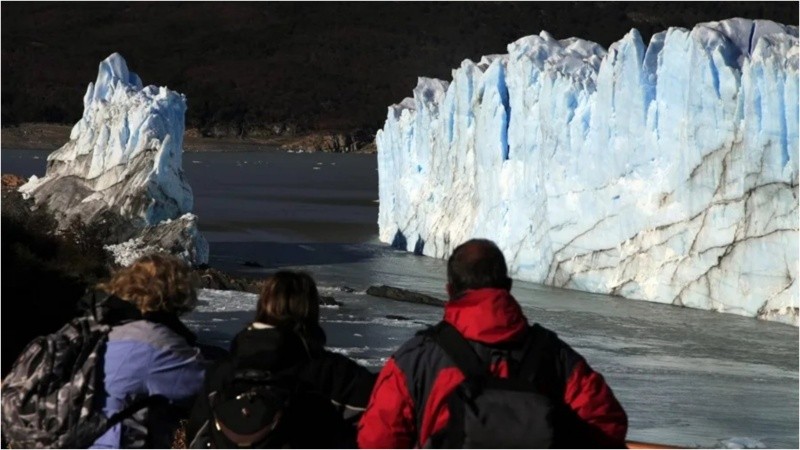 Fotografía de archivo del imponente glaciar Perito Moreno, en la provincia de Santa Cruz. (EFE/ Ariel Molina)