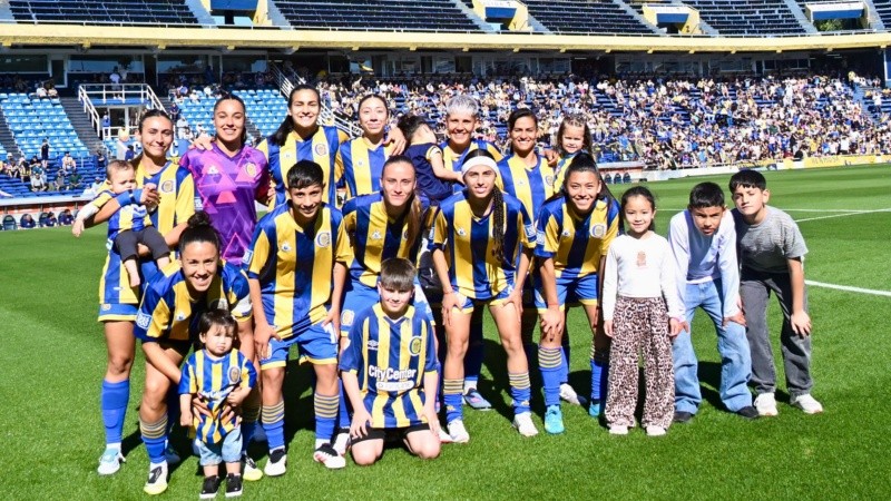 El equipo canalla que salió a jugar la final contra Platense en Arroyito.