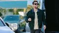 Leo Messi arribó este domingo a la tarde al predio de Ezeiza.
