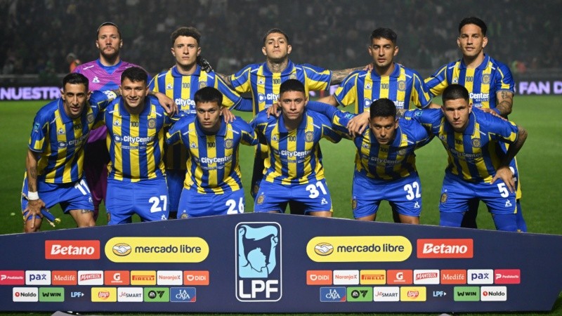 Los titulares de Central en el duelo frente a Banfield.