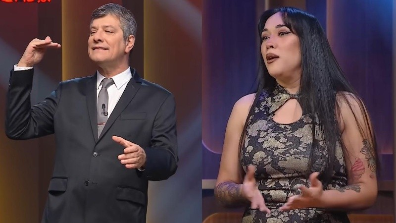 Mario Pergolini y Evelyn Botto en 