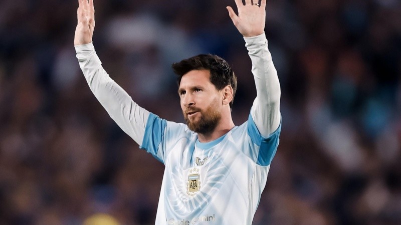 Lionel Messi se despidió de la selección argentina